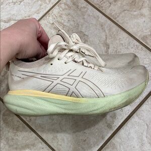 ASICS Women's Cream Running Shoes